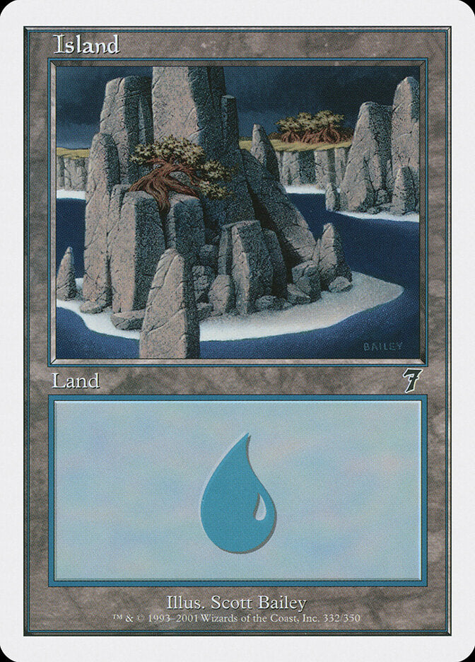 Island (332) - Seventh Edition (7ED)