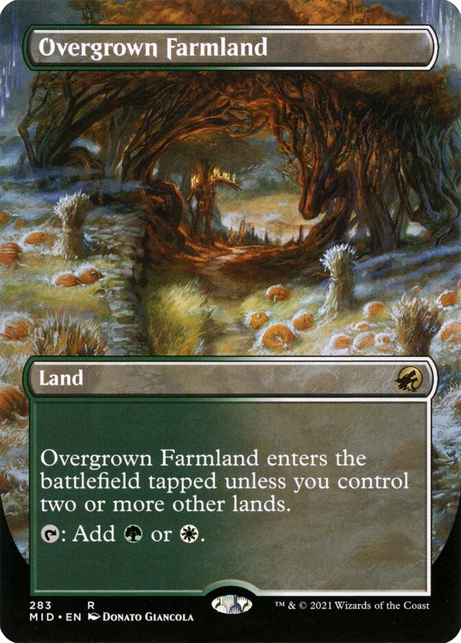 Overgrown Farmland (283) - Innistrad: Midnight Hunt (MID)
