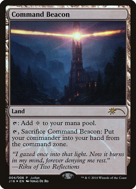 Command Beacon (4) - Judge Gift Cards 2016 (J16)
