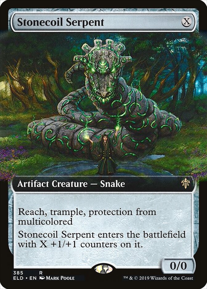 Stonecoil Serpent (385) - Throne of Eldraine (ELD)