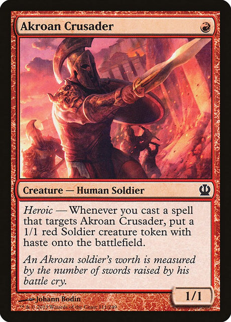 Akroan Crusader (111) - Theros (THS)