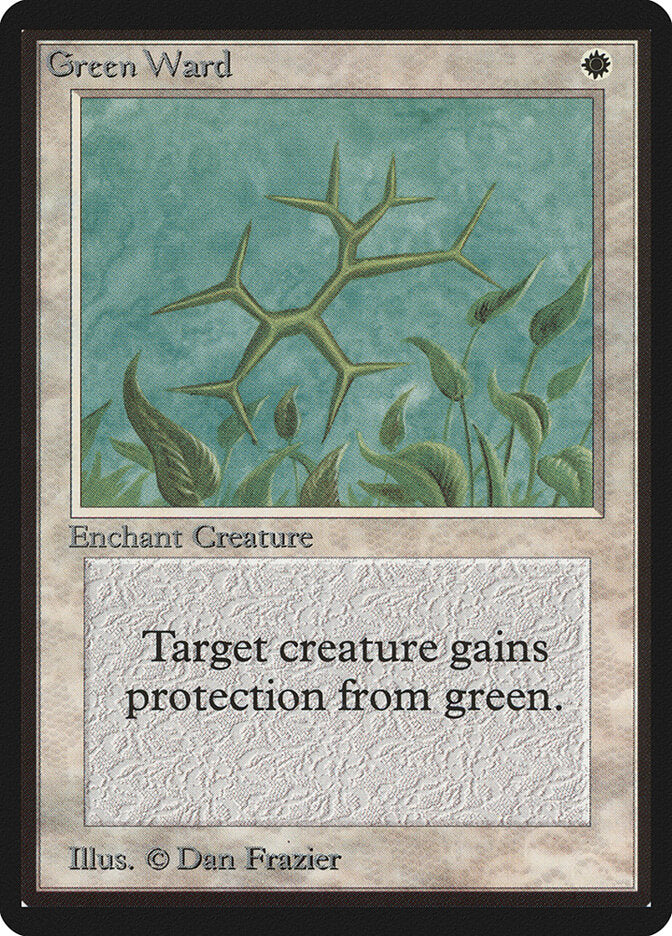 Green Ward (21) - Limited Edition Beta (LEB)
