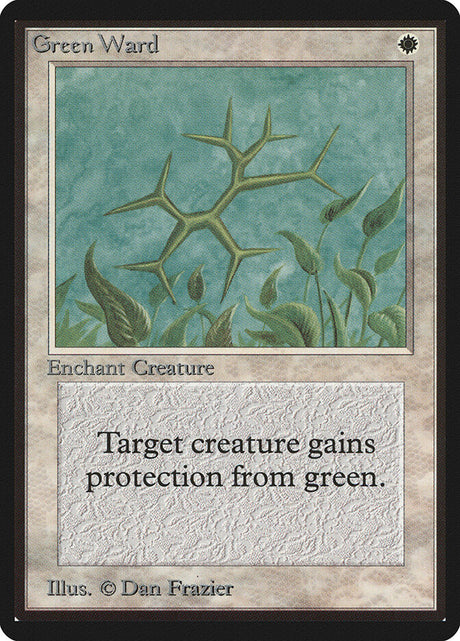 Green Ward (21) - Limited Edition Beta (LEB)