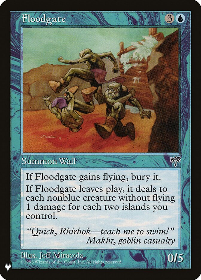 Floodgate (MIR-67) - The List (PLST)