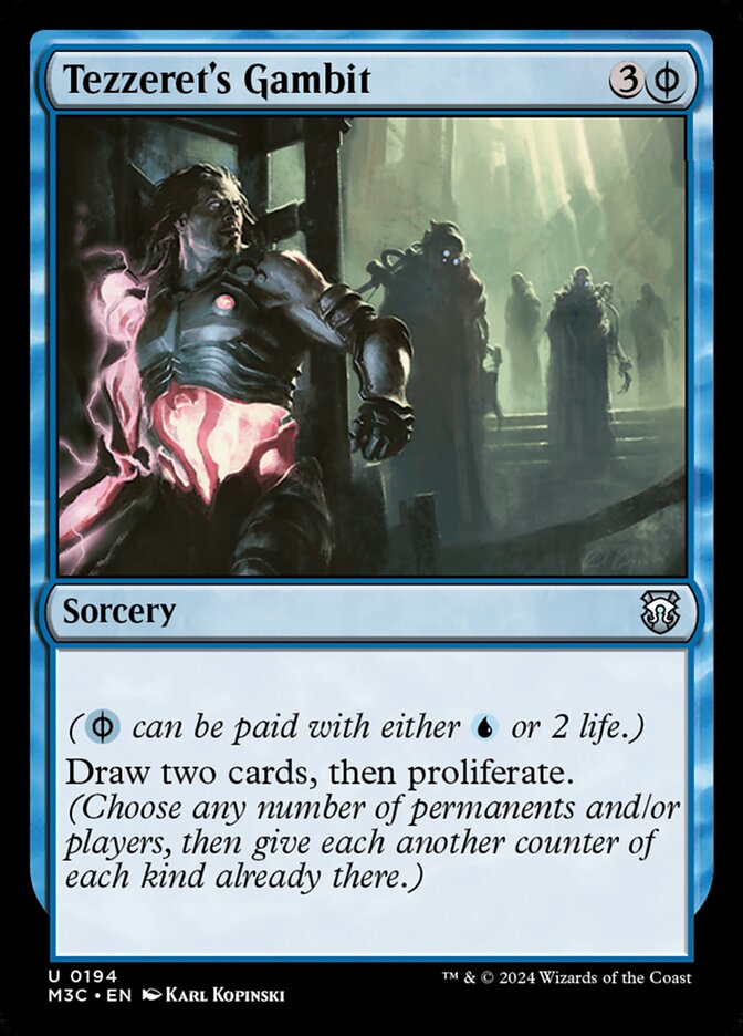 Tezzeret's Gambit (194) - Modern Horizons 3 Commander (M3C)