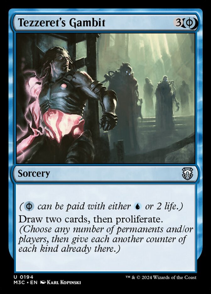 Tezzeret's Gambit - [Foil] Modern Horizons 3 Commander (M3C)