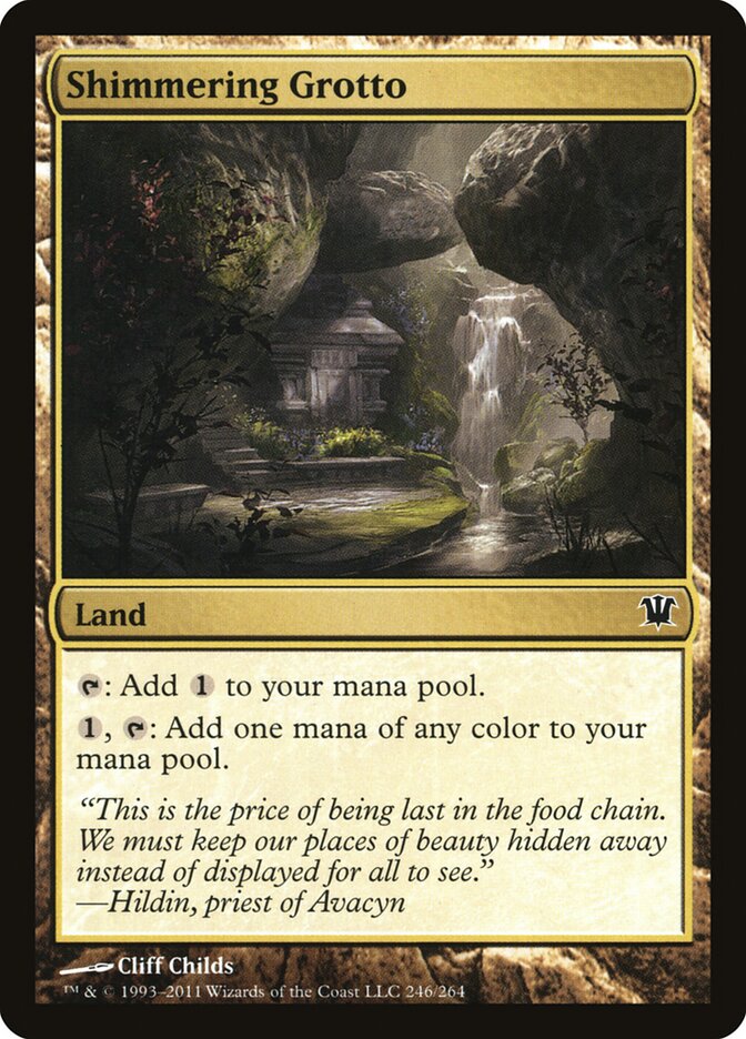Shimmering Grotto (246) - Innistrad (ISD)