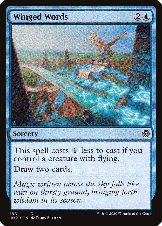 Winged Words (196) - Jumpstart (JMP)