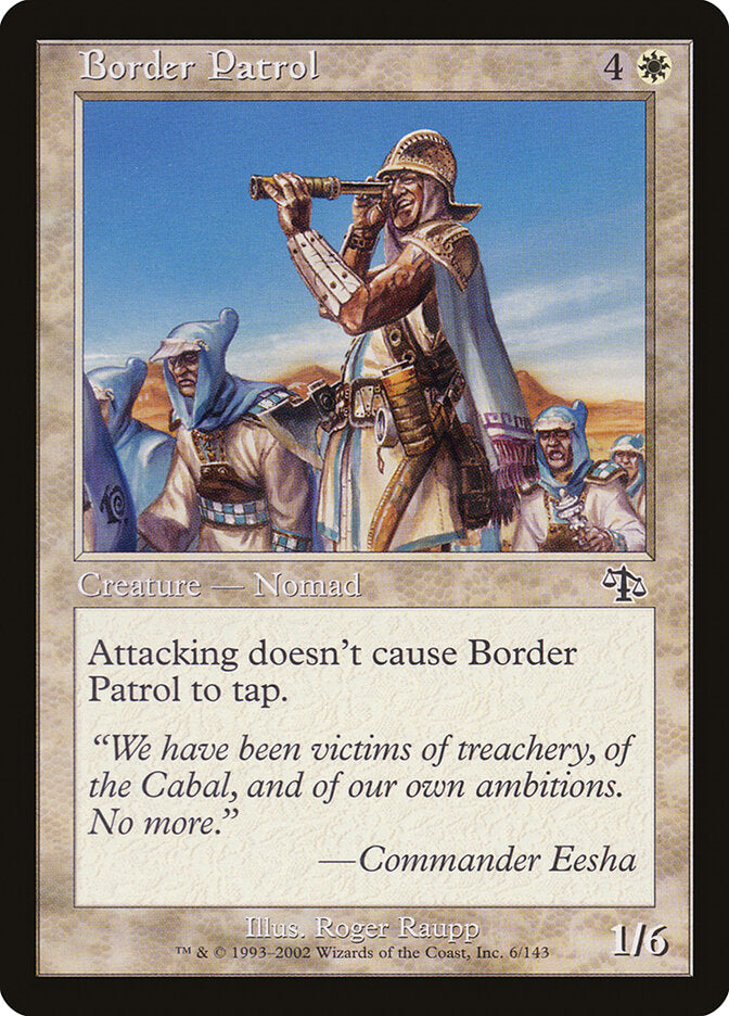 Border Patrol (6) - Judgment (JUD)