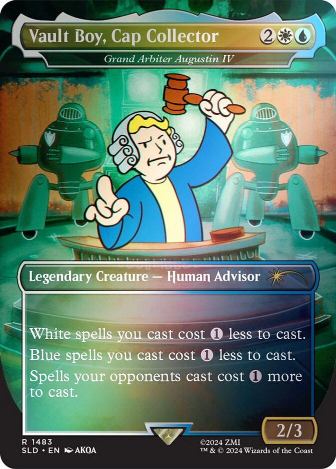 Vault Boy, Cap Collector - Grand Arbiter Augustin IV - Secret Lair Drop (SLD)
