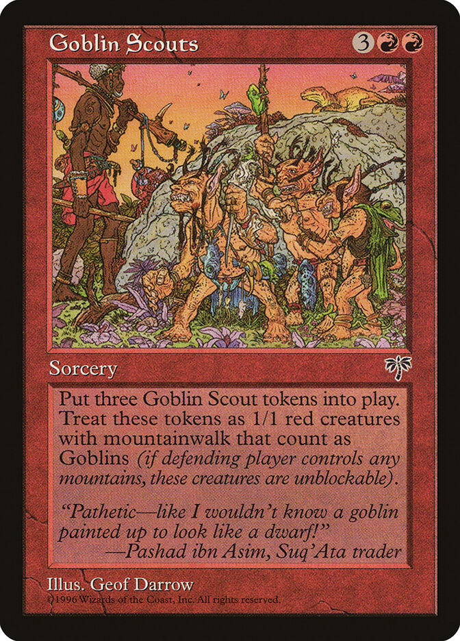 Goblin Scouts (178) - Mirage (MIR)