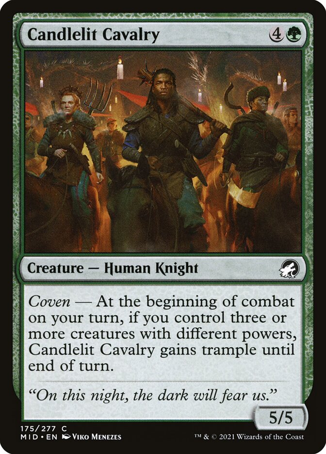Candlelit Cavalry (175) - Innistrad: Midnight Hunt (MID)