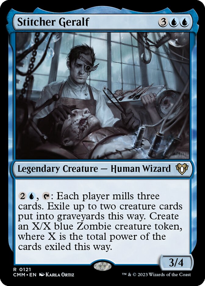 Stitcher Geralf (121) - Commander Masters (CMM)