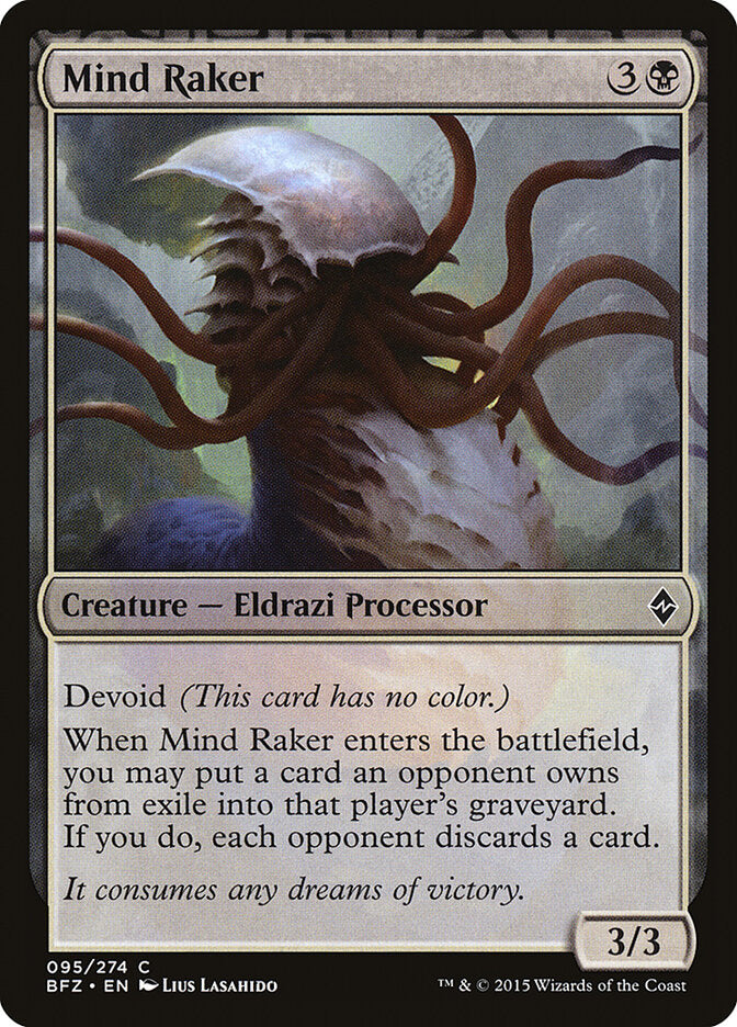 Mind Raker (95) - Battle for Zendikar (BFZ)