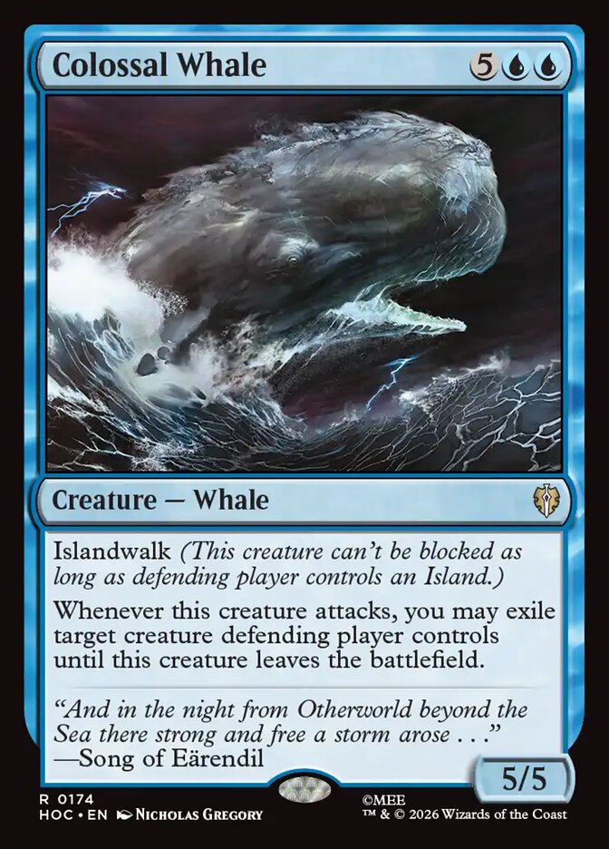 Colossal Whale (174) - The Hobbit Eternal (HOC)