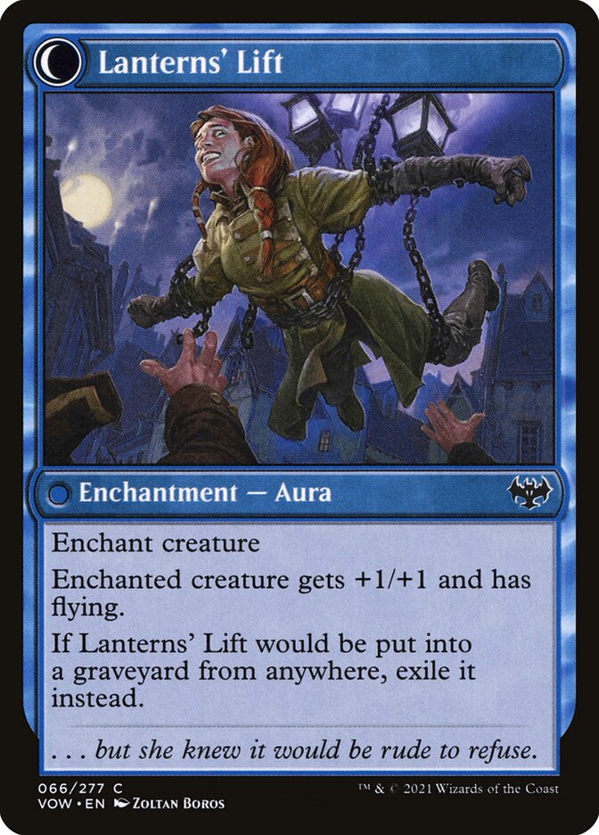 Lantern Bearer // Lanterns' Lift (66) - Innistrad: Crimson Vow (VOW)