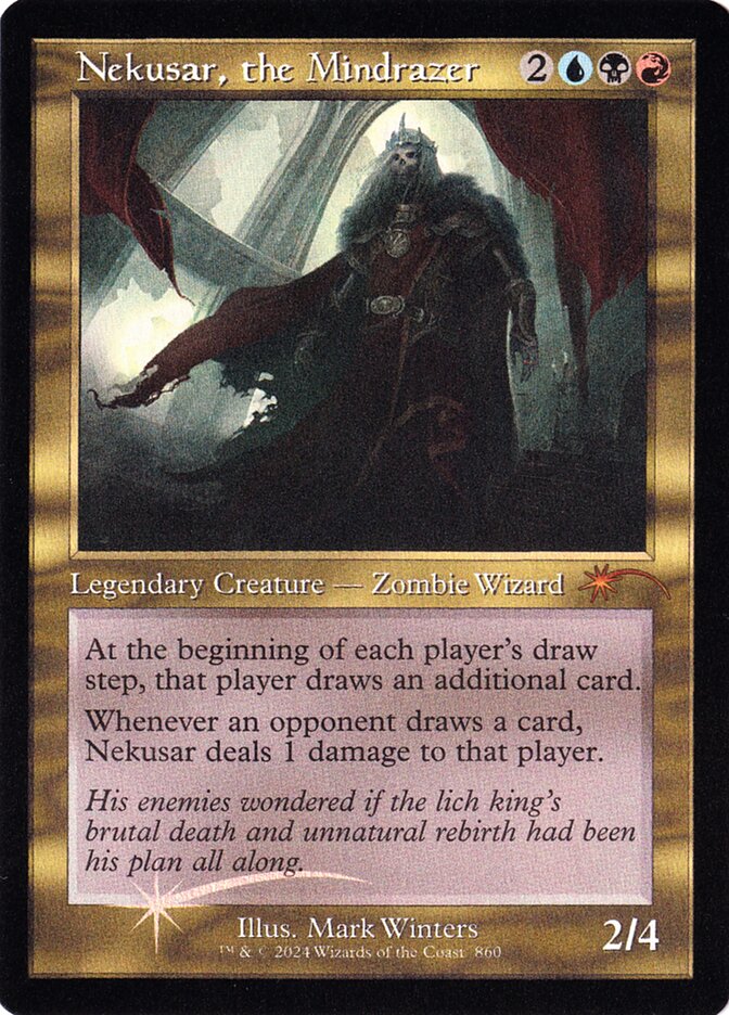 Nekusar, the Mindrazer (860) - Secret Lair Drop (SLD)