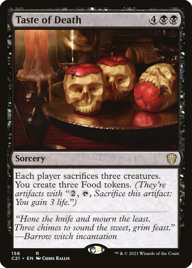 Taste of Death (156) - Commander 2021 (C21)