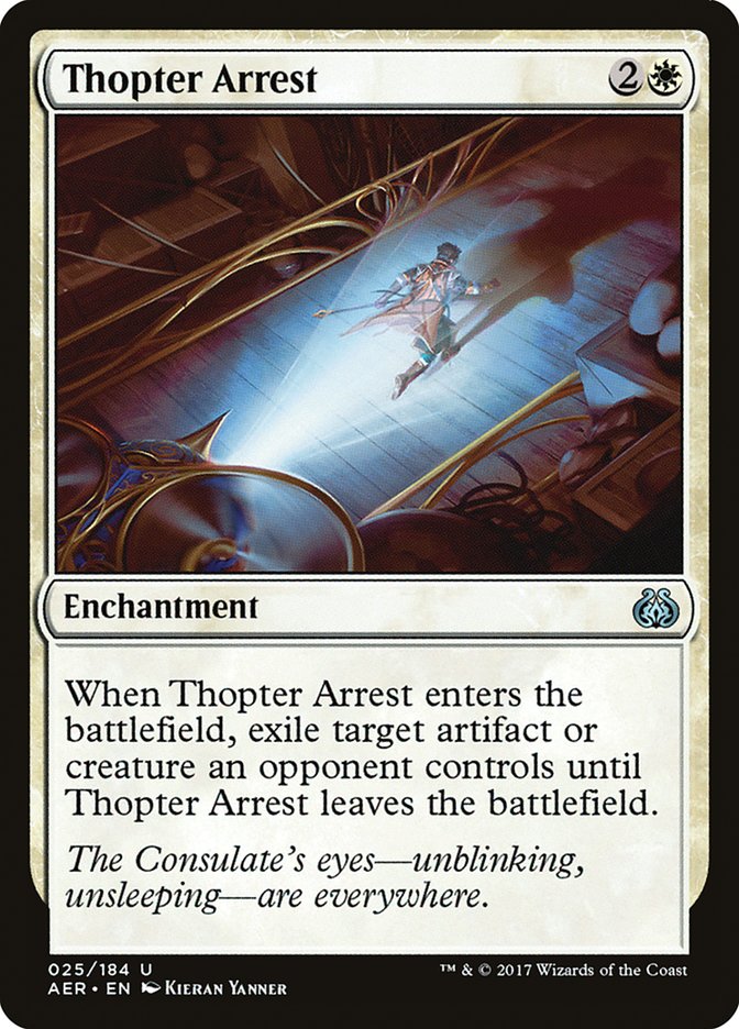 Thopter Arrest (25) - Aether Revolt (AER)