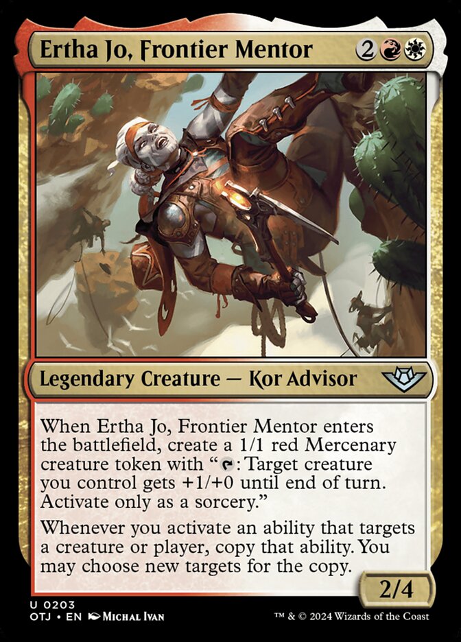 Ertha Jo, Frontier Mentor (203) - Outlaws of Thunder Junction (OTJ)