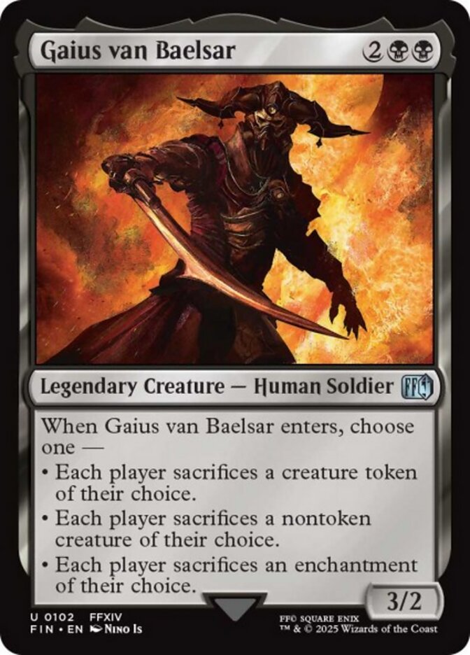 Gaius van Baelsar (102) - [Foil] Final Fantasy (FIN)