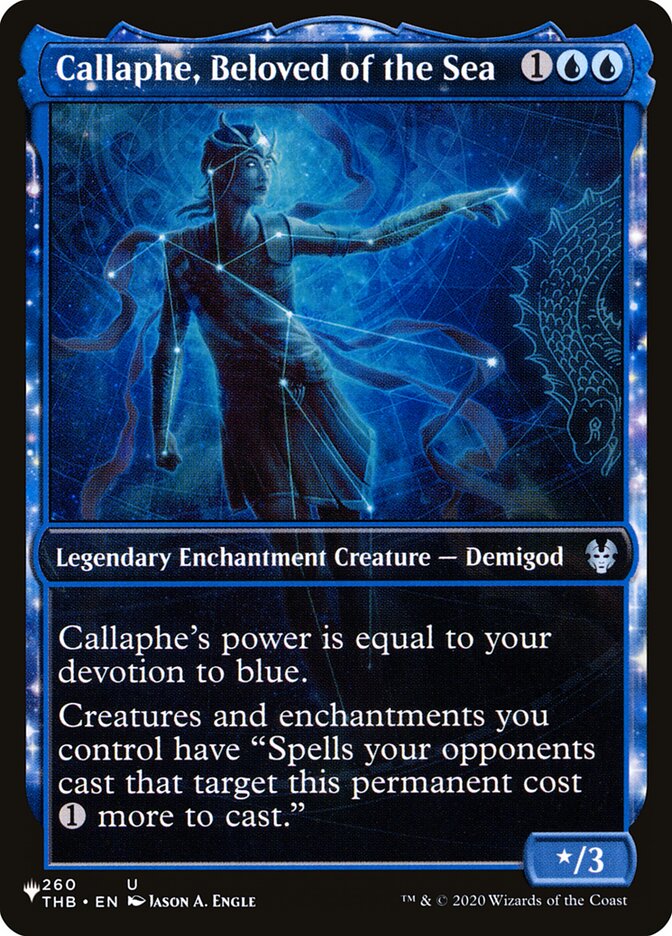 Callaphe, Beloved of the Sea (THB-260) - The List (PLST)