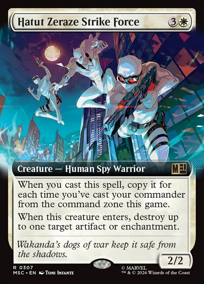Hatut Zeraze Strike Force (307) - Marvel Super Heroes Commander (MSC)