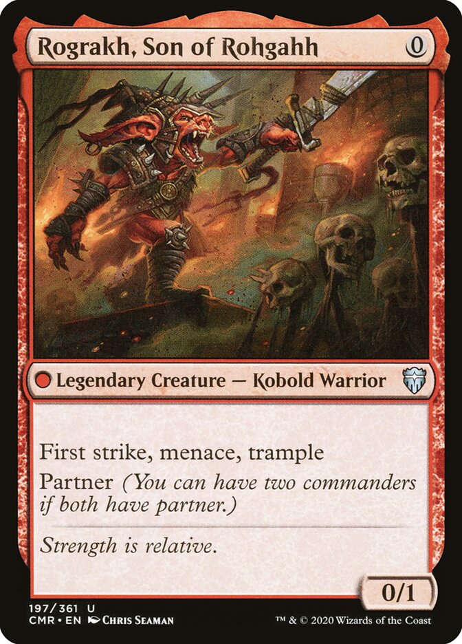 Rograkh, Son of Rohgahh (197) - Commander Legends (CMR)