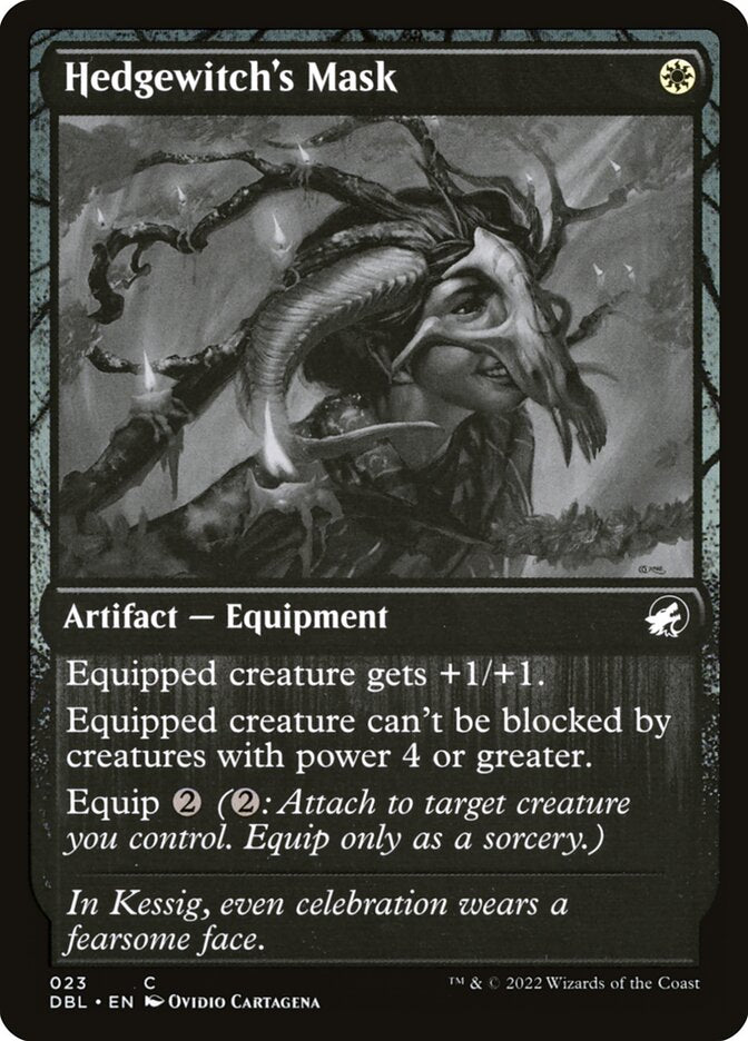 Hedgewitch's Mask (23) - Innistrad: Double Feature (DBL)
