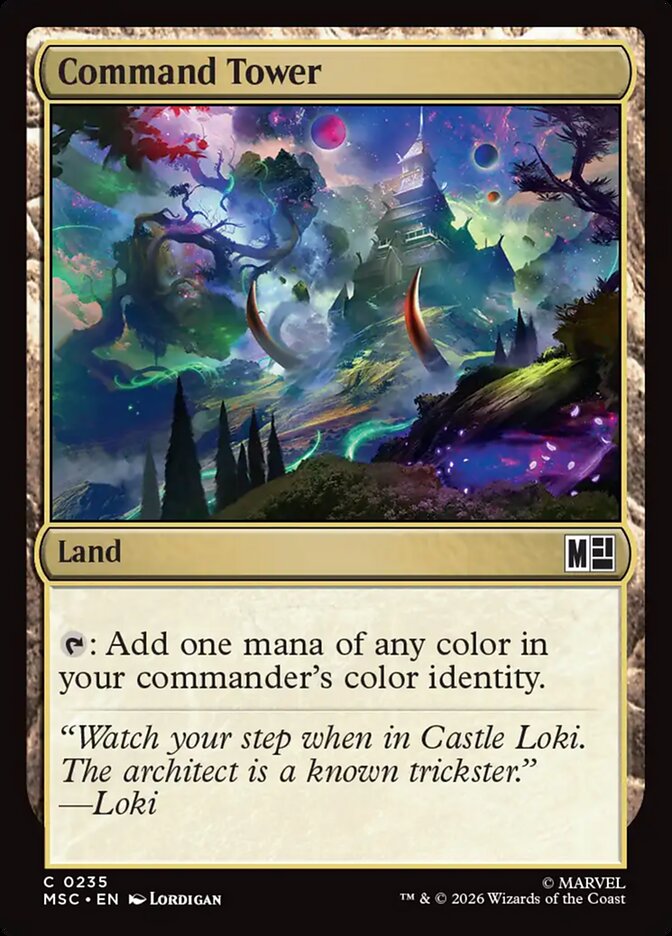 Command Tower (235) - Marvel Super Heroes Commander (MSC)