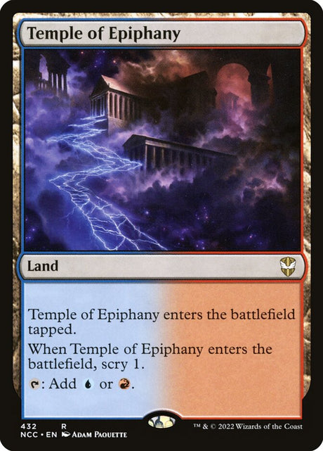 Temple of Epiphany (432) - New Capenna Commander (NCC)