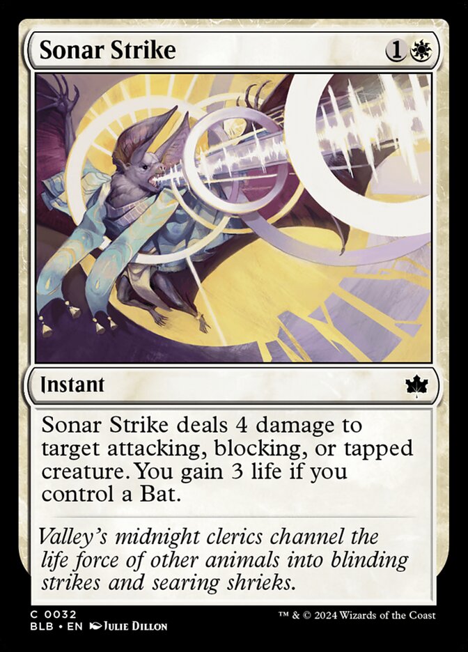 Sonar Strike - [Foil] Bloomburrow (BLB)