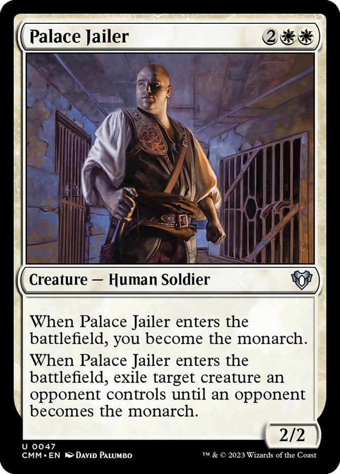 Palace Jailer (47) - Commander Masters (CMM)