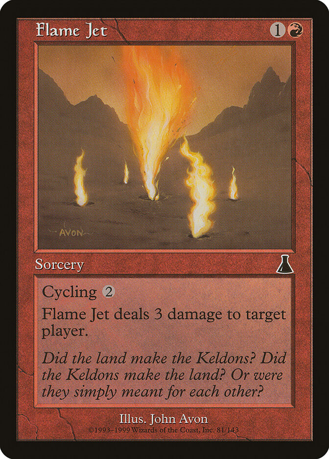 Flame Jet (81) - Urza's Destiny (UDS)
