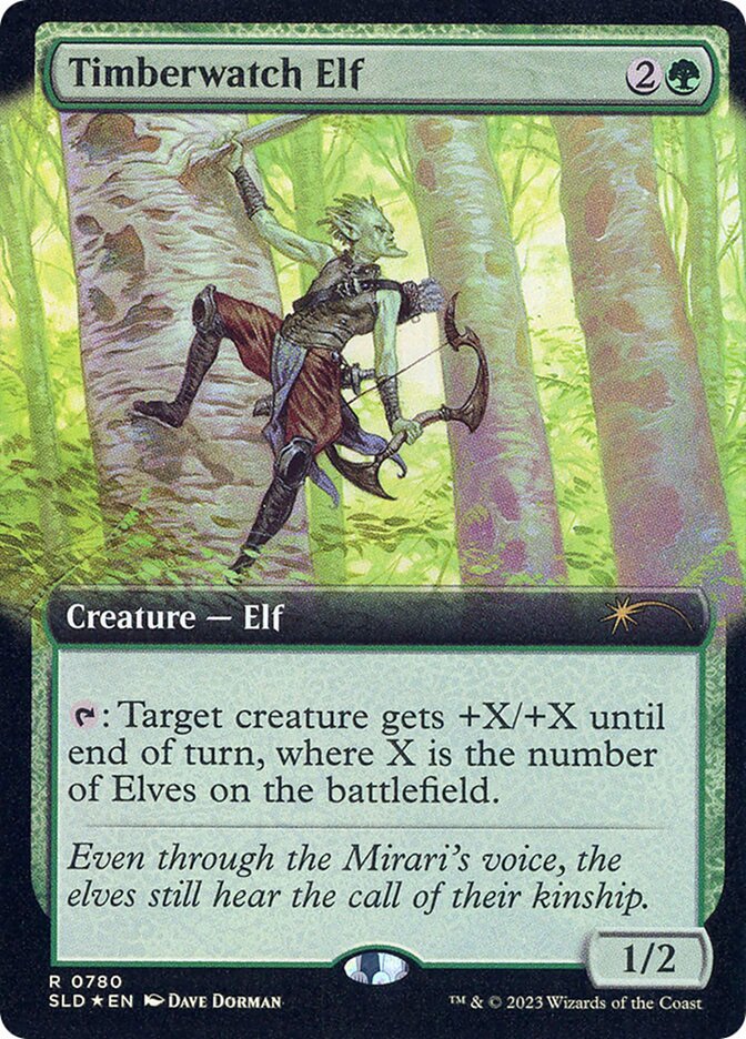 Timberwatch Elf (780) - Secret Lair Drop (SLD)
