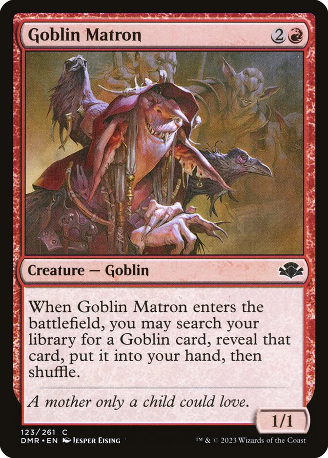 Goblin Matron (123) - Dominaria Remastered (DMR)