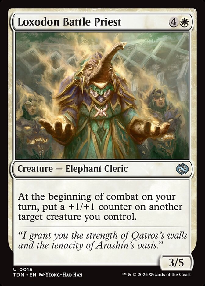 Loxodon Battle Priest (15) - Tarkir: Dragonstorm (TDM)
