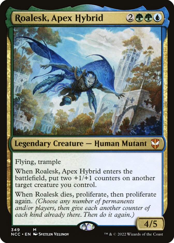 Roalesk, Apex Hybrid (349) - New Capenna Commander (NCC)