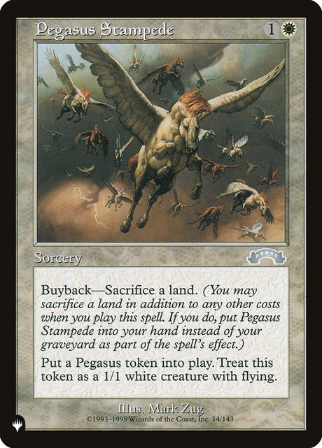 Pegasus Stampede (EXO-14) - The List (PLST)