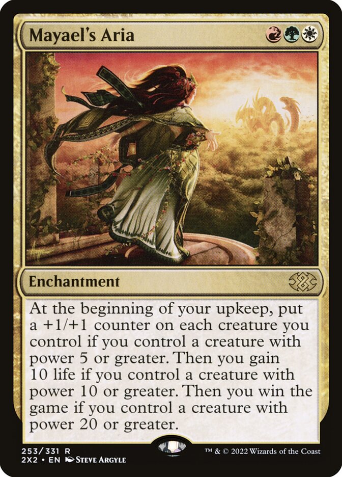 Mayael's Aria (253) - Double Masters 2022 (2X2)