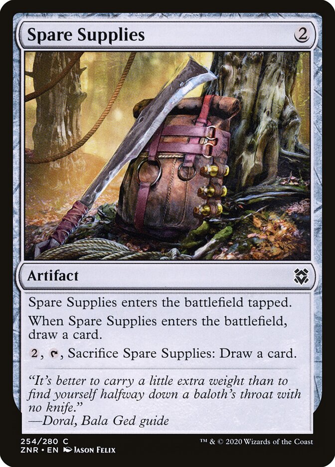 Spare Supplies (254) - Zendikar Rising (ZNR)