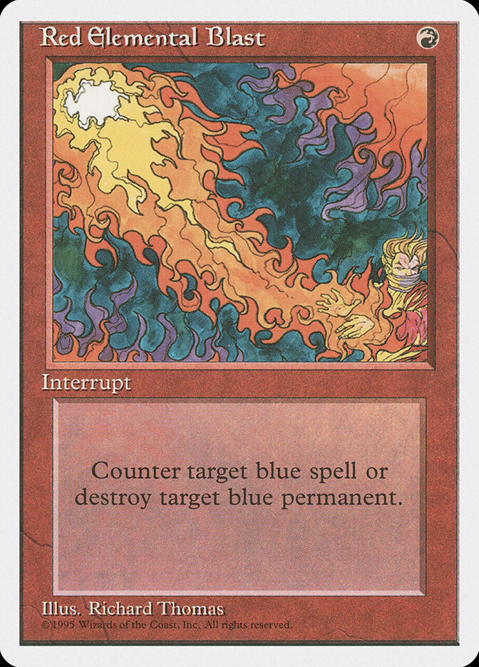 Red Elemental Blast (218) - Fourth Edition (4ED)