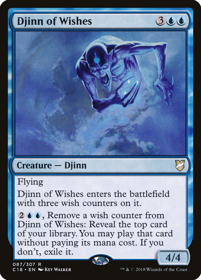 Djinn of Wishes (87) - Commander 2018 (C18)
