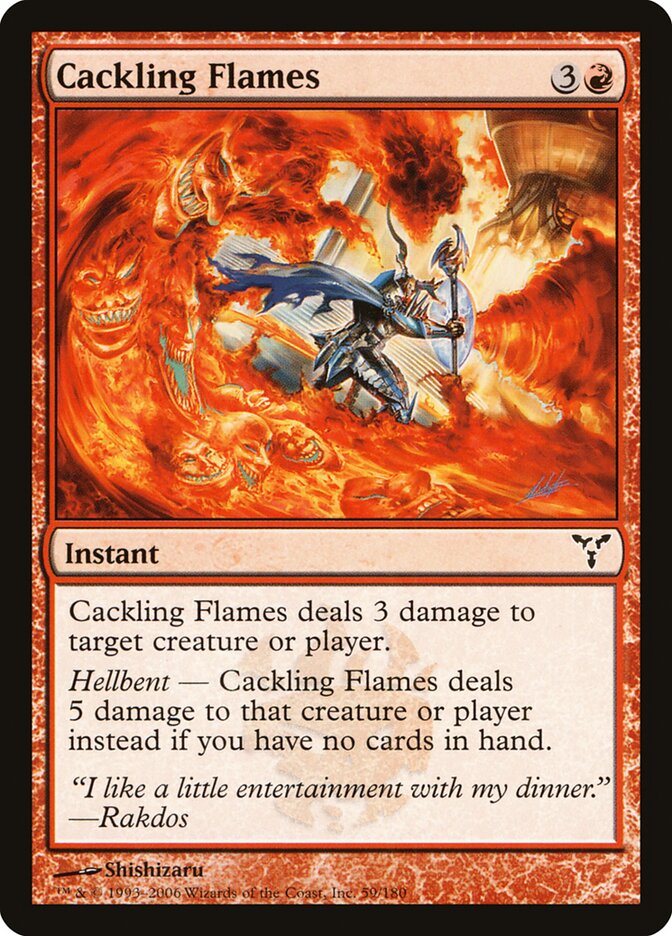 Cackling Flames (59) - Dissension (DIS)