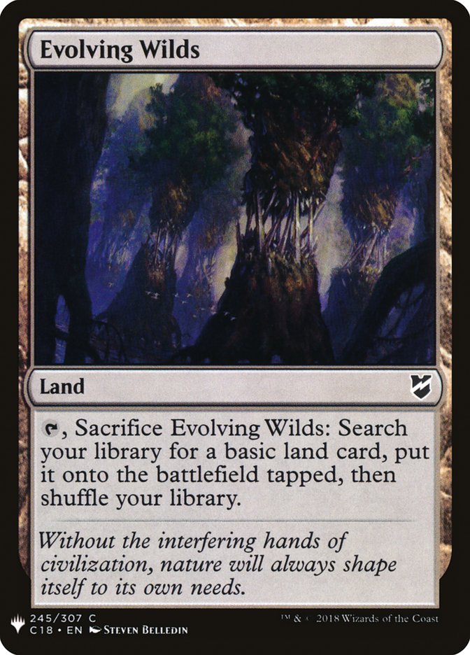 Evolving Wilds - The List (PLST)