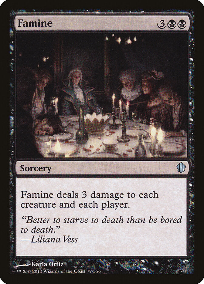 Famine (77) - Commander 2013 (C13)