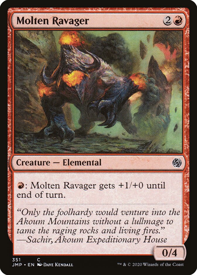Molten Ravager (351) - Jumpstart (JMP)