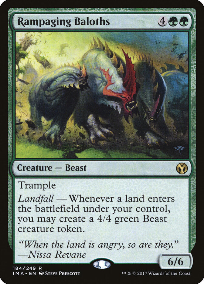 Rampaging Baloths (184) - Iconic Masters (IMA)