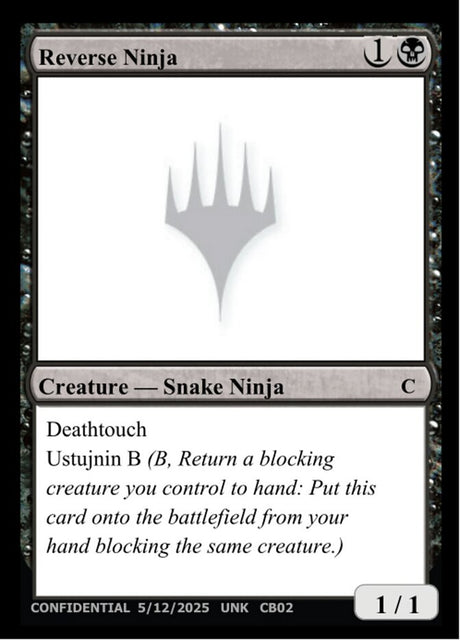 Reverse Ninja (CB02) - Unknown Event (UNK)