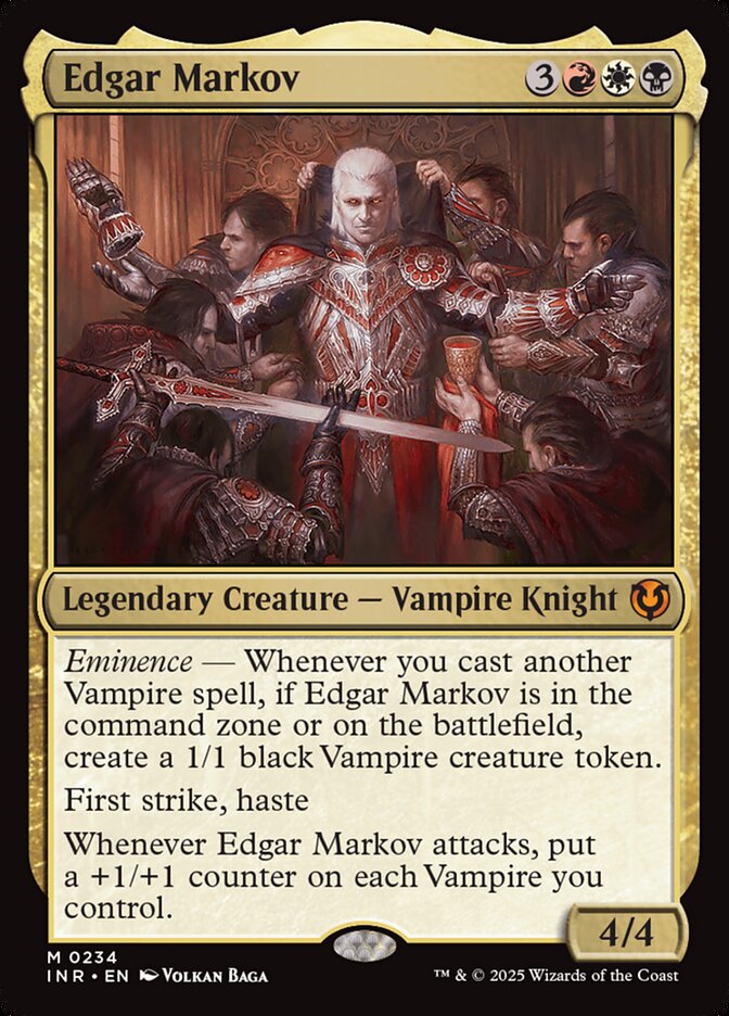 Edgar Markov - [Foil] Innistrad Remastered (INR)